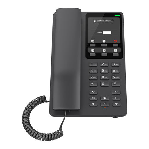 Grandstream GHP621 Black Compact Hotel IP Phone (GHP621) — Şəbəkə və server avadanlığı, Bakı (2)