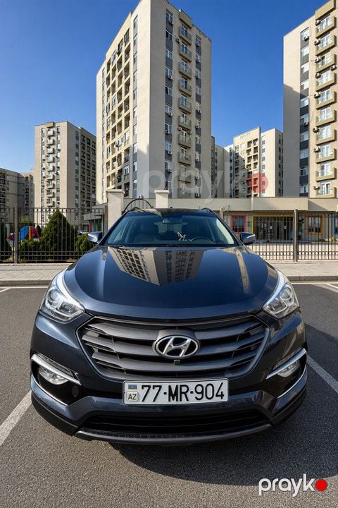 Hyundai Santa Fe, 2.0 L, 2017 il, 203 722 km — Bakı