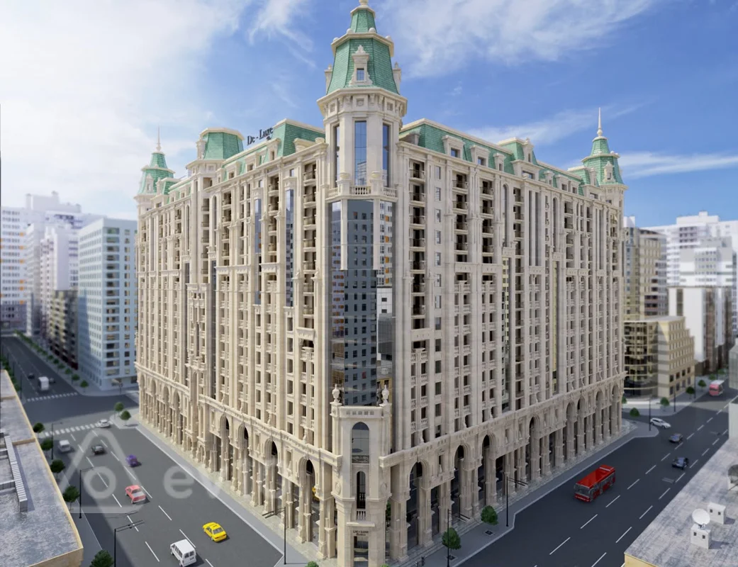 4 otaqlı mənzil, 211 m², 6 CI Paralel — Bakı
