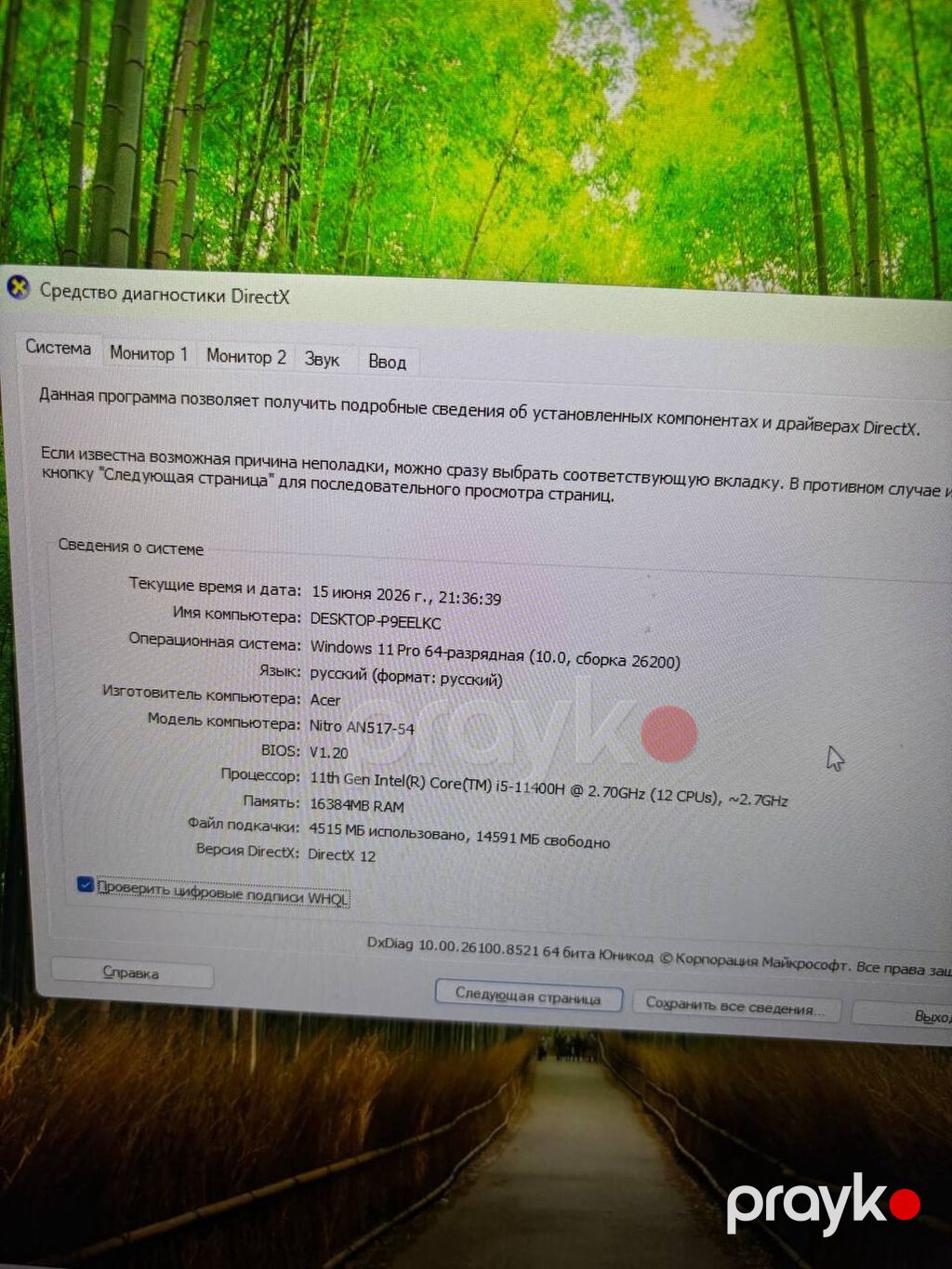 İşlənmiş Acer Nitro, 17.3 Intel Core i5, 512 GB, Ünvandan götürmə, Pulsuz çatdırılma, Ödənişli çatdırılma — Acer, Bakı (7)