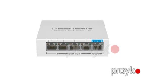 8840 Məhsulun adı: Kommutator Keenetic PoE+ Switch 5 (KN-4610) — Bakı