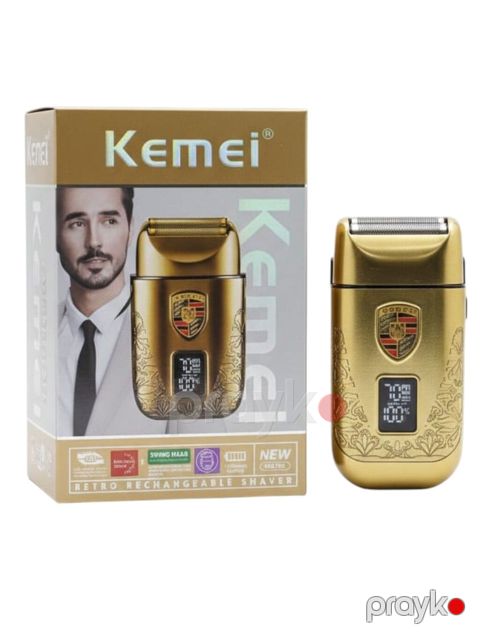 8398 Məhsulun adı: Elektrik ülgüc Kemei KM-T93 Gold - ECREMAX102 — Bakı