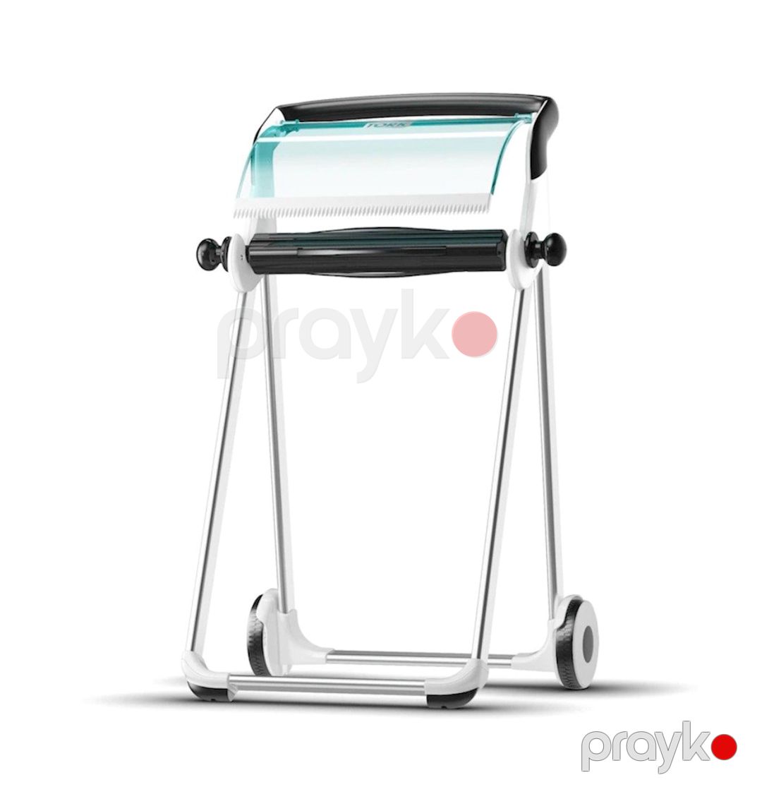 Tualet kağızı üçün tutacaq Tork Floor Stand, ağ/qara, metal/plastik — Mallar, Bakı (2)