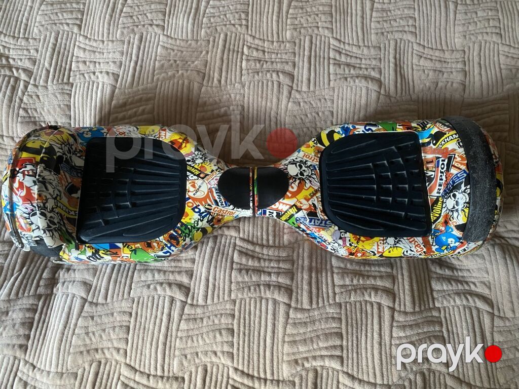 Ikki təkərli self-balans skuter (hoverboard) telefonla barter edilir — Hiroskopler, Bakı (2)