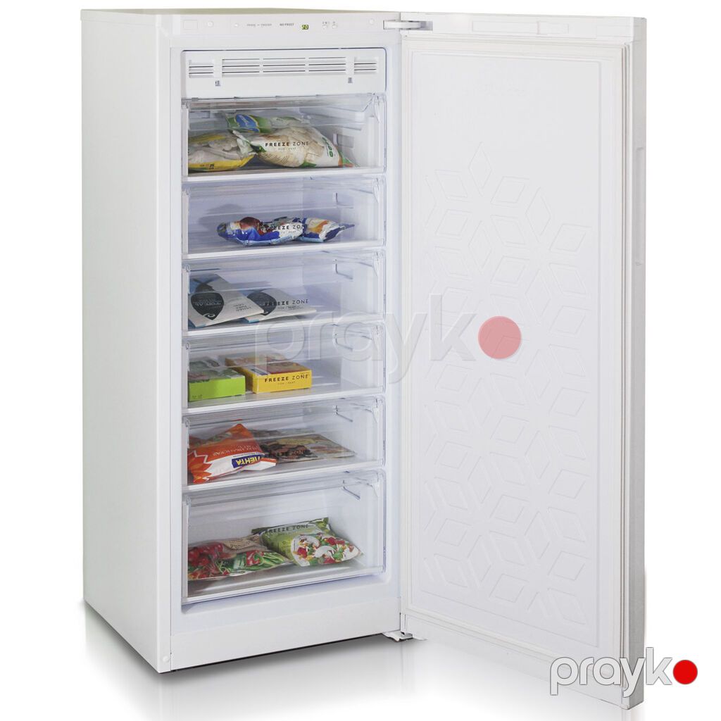3979 Məhsulun adı: Dondurucu şkaf Biryusa 6046SN, No Frost, Ağ, 230 — Soyuducular, Bakı (7)