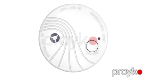 Hikvision Wireless Photoelectric Smoke Detector (Ds-pdsmk-s-we) — Pctech — Videomüşahidə kameraları