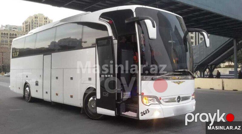 Mercedes travego avtobus, 2015 il — Minik avtomobili icarəsi, Bakı (5)