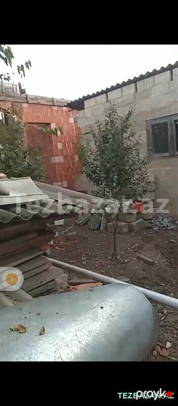 Quba rayonu aeroport ərazisində 4 sotda yarım tikili ev — Ev, villa, Quba (2)