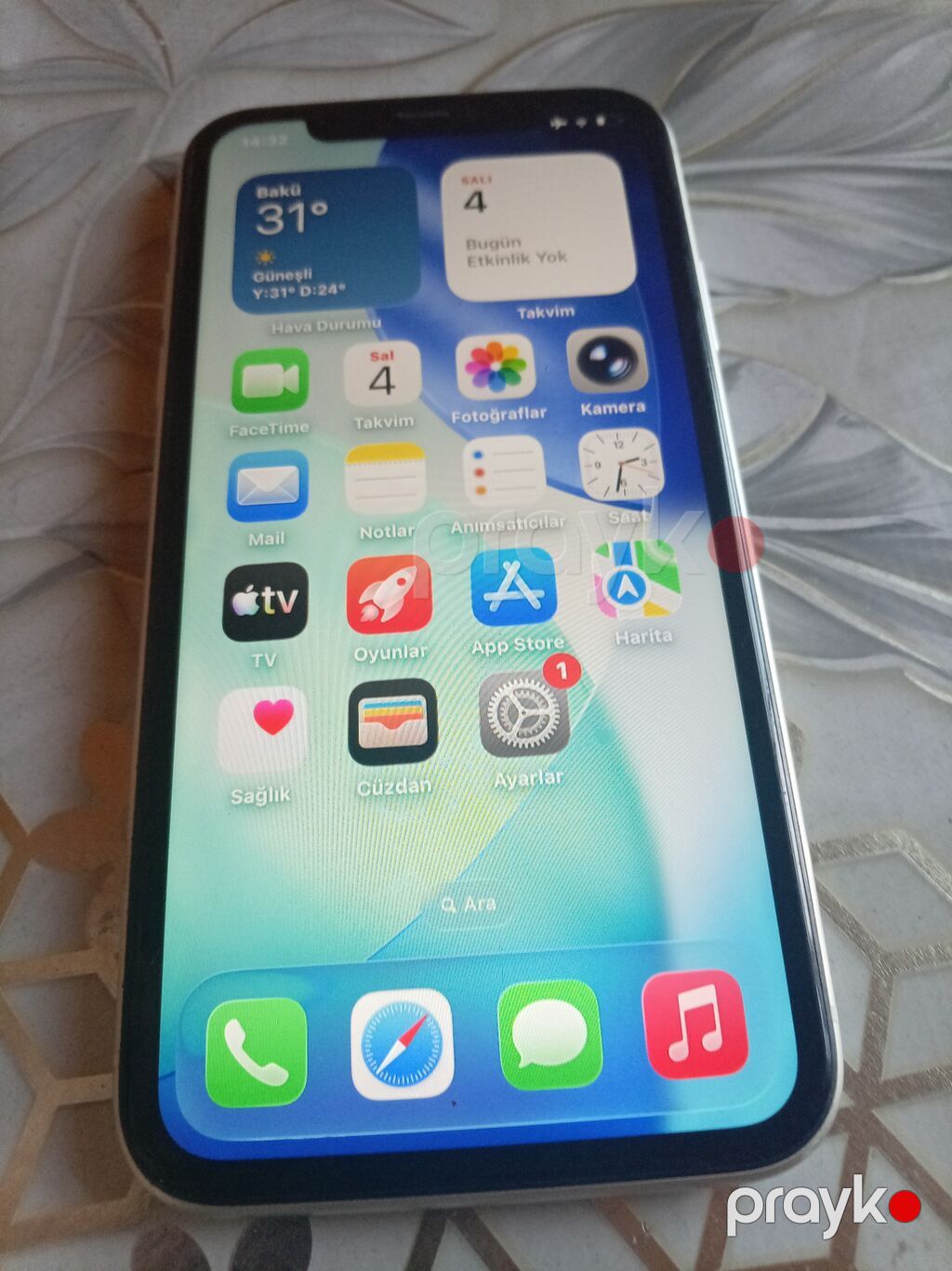 IPhone 11, 64 GB, Ağ, Face ID — Apple iPhone, Neftçala (4)