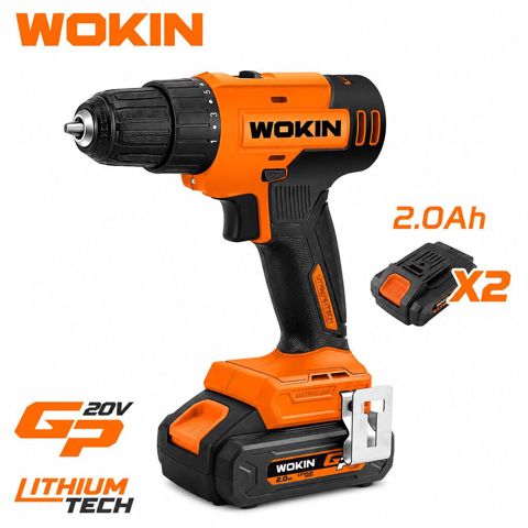 4372 Məhsulun adı: Zərbəli drel-şurup bağlayan Wokin W622103, 20V — Bakı