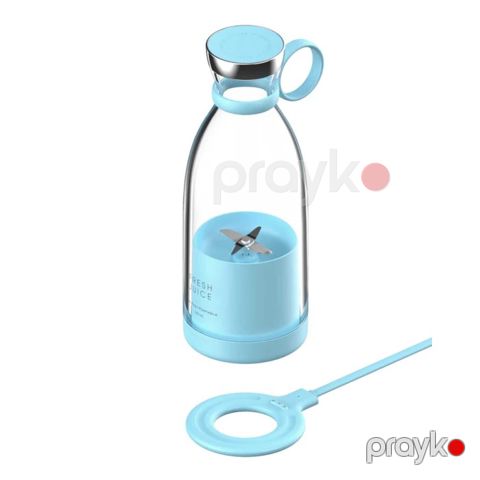 Mini blender Fresh Juicer 350ML Blue — Bakı