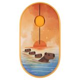 2E Mouse MF300 capybara:sunset Silent wl bt, Yellow (2E-MF300WCAPIBARAYW) — Pctech — Периферийные устройства