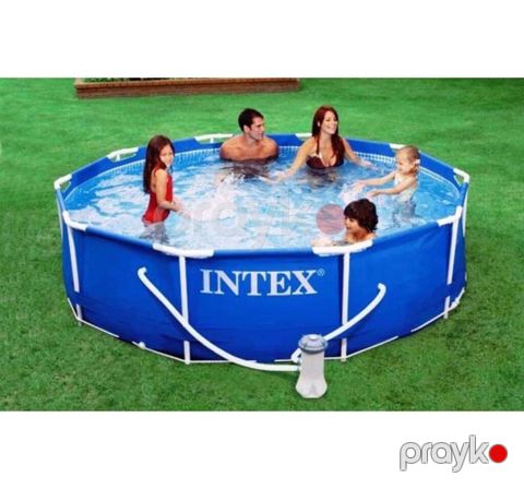 7991 Məhsulun adı: Karkaslı hovuz Intex 28210, 366x76 sm Brend — Bakı