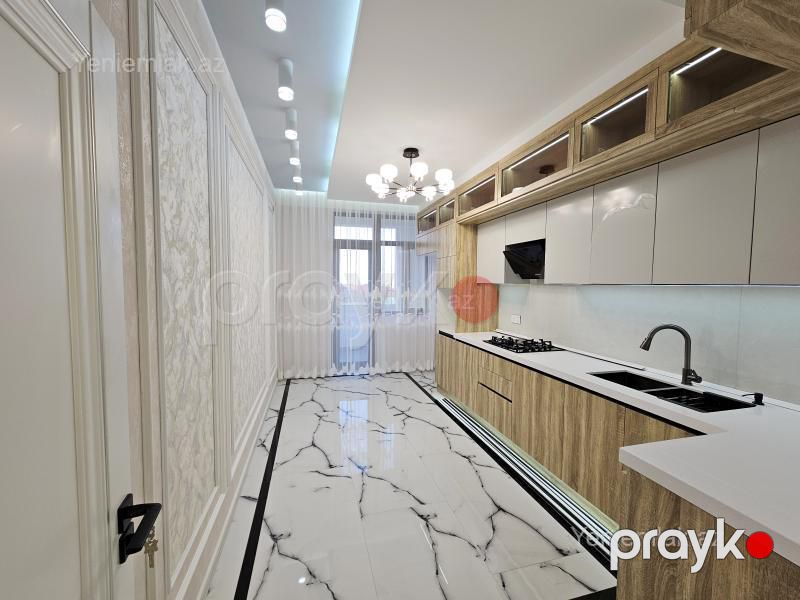 Satılır 3 otaqlı Bina evi menzil (Yeni tikili), 119 m², Nizami rayonu — Mənzil, Bakı (12)