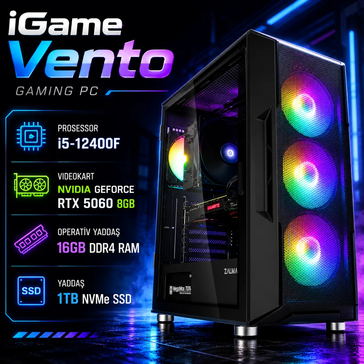 iGame Vento Gaming PC — Bakı