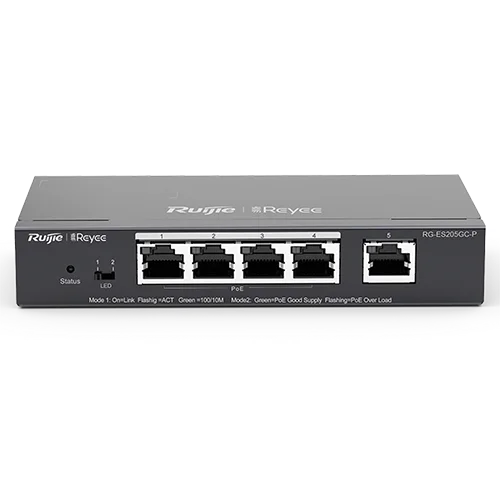 Reyee RG-ES205GC-P Cloud Managed Switch — Bakı