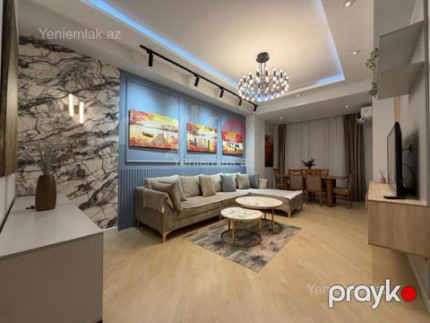 Kirayə 2 otaqlı Bina evi menzil (Yeni tikili), 75 m², Nərimanov rayonu — Bakı