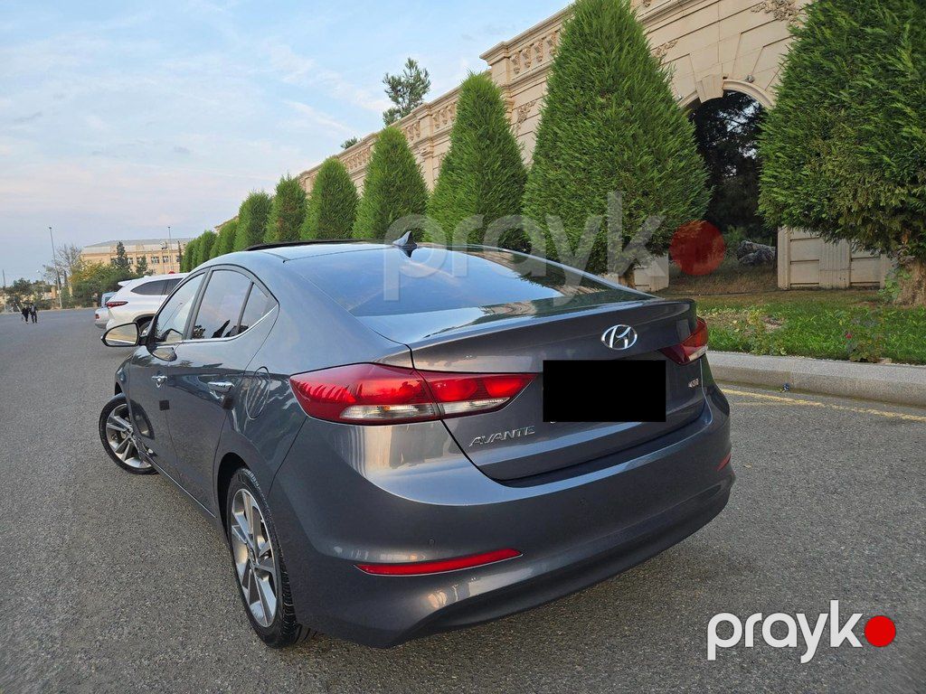 Hyundai Avante, 1.6 L, 2016 il, 180 000 km — Avtomobillər, Gəncə (6)