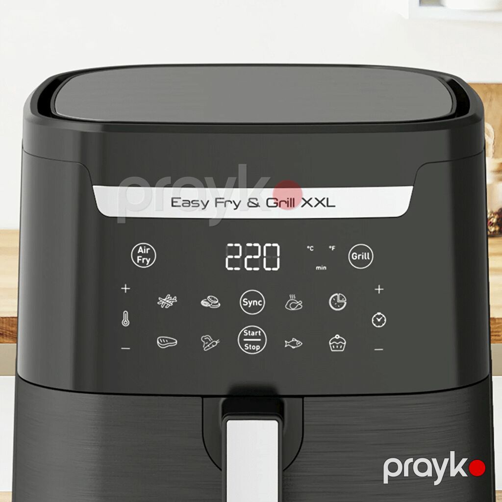 470 Məhsulun adı: Aerofritür Tefal EY8018 Easy Fry & Grill XXL — Frilyör, Bakı (3)
