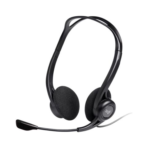 Logıtech Corded USB Stereo Headset PC 960 – Business Emea (981-000100) — Bakı
