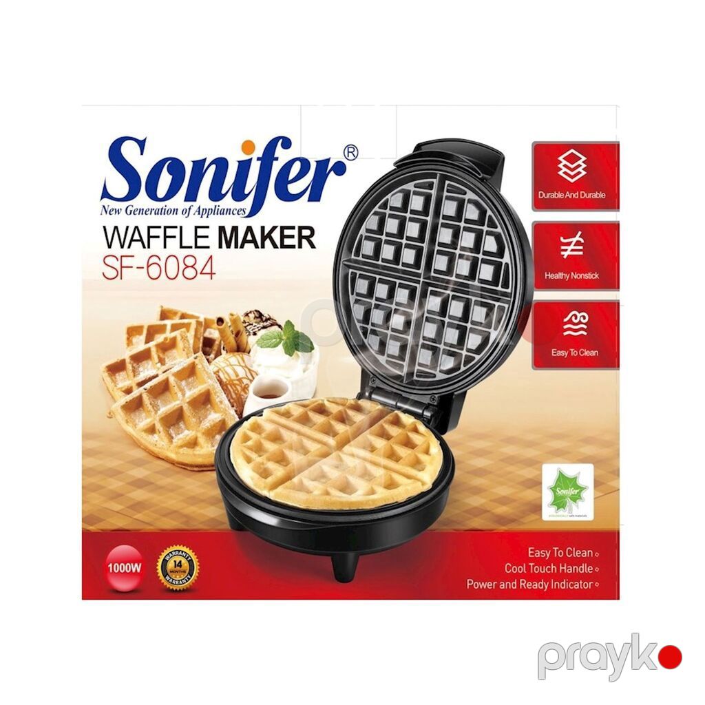 2107 Məhsulun adı: Vafli cihazı Sonifer SF-6084 Brend: Sonifer — Toster və vaflyasıcı, Bakı (4)