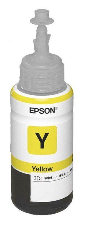 Epson L100 Yellow Ink Bottle (C13T66444A) — Printerləri, Bakı (4)