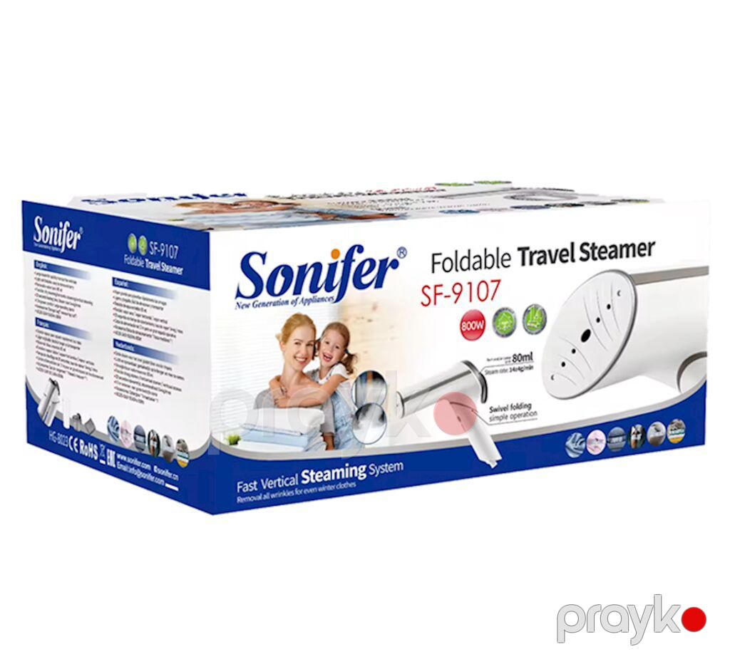 7435 Məhsulun adı: Əl buxarlayıcısı Sonifer SF-9107 Brend: Sonifer — Buxar soxucu, Bakı (2)