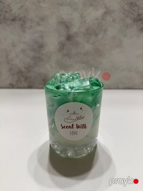 Ətirli şam Vanil, 9 sm, ağ/yaşıl — Bakı