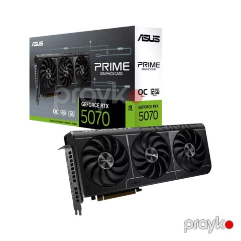 ASUS prıme GeForce RTX 5070 12GB GDDR7 oc Edition (PRIME-RTX5070-O12G) — Pctech — Computers & Laptops