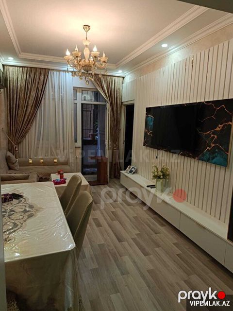 Abşeron rayonunda 2 otaqlı Yeni tikili Satılır, 55 m² — Bakı