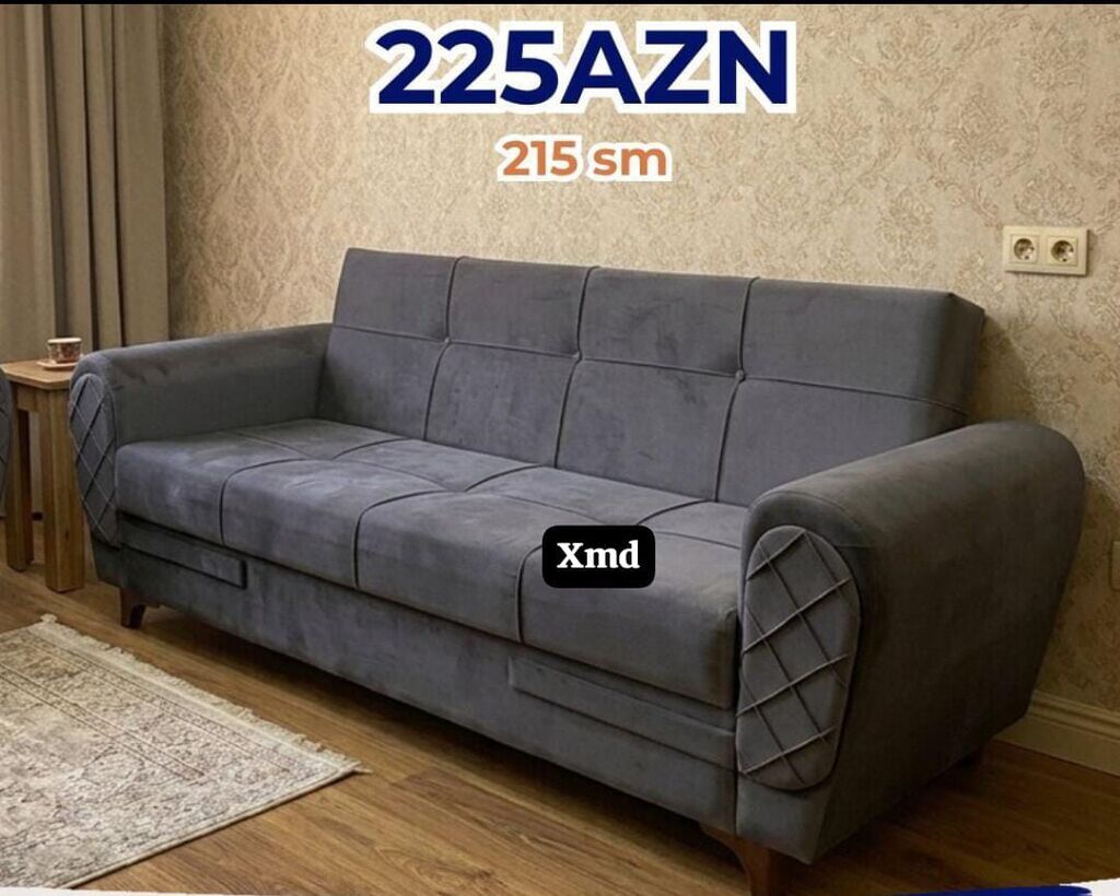 Qonaq otağı üçün rahat və funksional divan - Ölçü: 215 sm (eni) — Divanlər, Sumqayıt