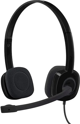 Logitech H151 (981-000589) One Plug Headset — Qulaqcıqlar, Bakı (2)
