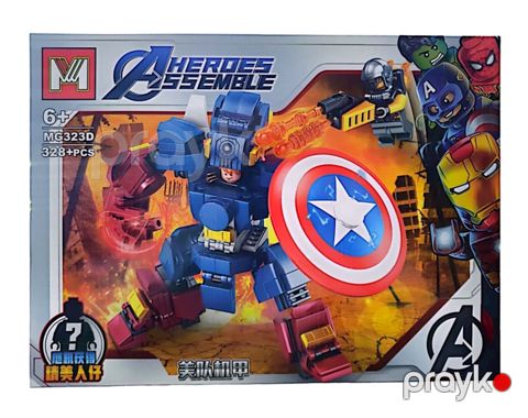 Konstruktor Aherdes Assemble L225588323A-4, 3+ yaş, 328 hissə — Bakı