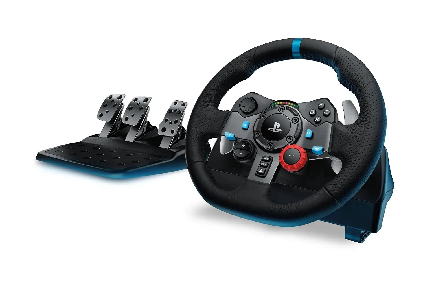 Oyun konsolu Logitech G29 Driving Force Racing Wheel Black — Mallar, Bakı (3)