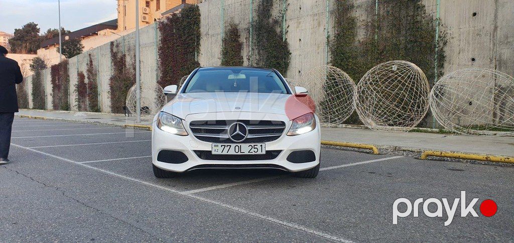 Mercedes C 300, 2.0 L, 2017 il, 175 000 km — Avtomobillər, Bakı (2)