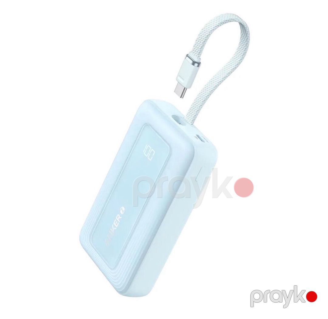 Anker Zolo Power Bank 10,000mAh 30W — Blue — Smartfonlar, Bakı (2)