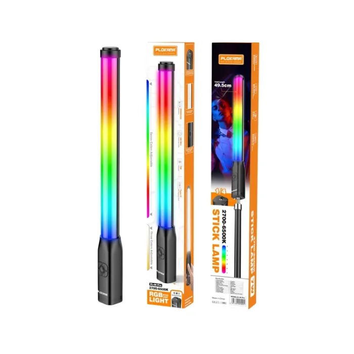 Plokama VL-06 Pro LED Portativ Studiya İşıqlandırma Lampası — Bakı