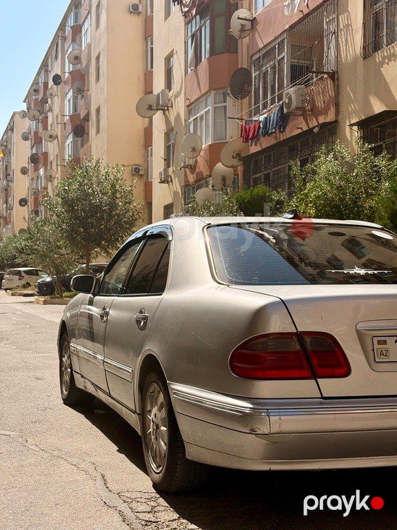 Mercedes E 200, 2.0 L, 2001 il, 297 000 km — Avtomobillər, Bakı (3)
