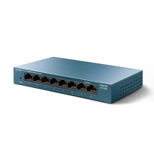 TP-Link LS108G 8-Port Gigabit Desktop Switch — Şəbəkə və server avadanlığı, Bakı (2)
