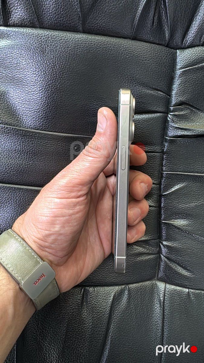 Apple iPhone 15 Pro Natural Titanium 128GB/8GB — Smartfonlar, Bakı (3)