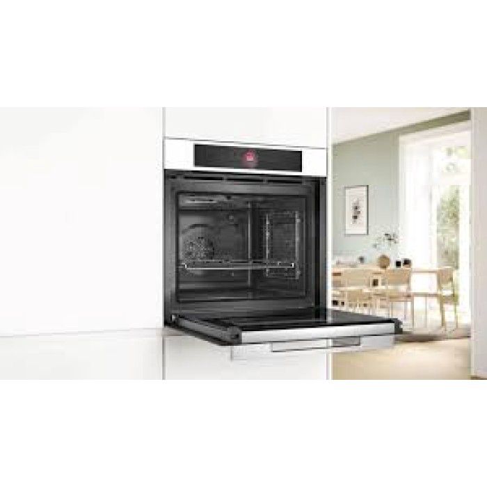 Quraşdırılan Soba Bosch HBG7741W1 Elektrik 71L Pirolitik Təmizləmə Qril Konveksiya Ağ — Ev texnikası, Bakı (2)
