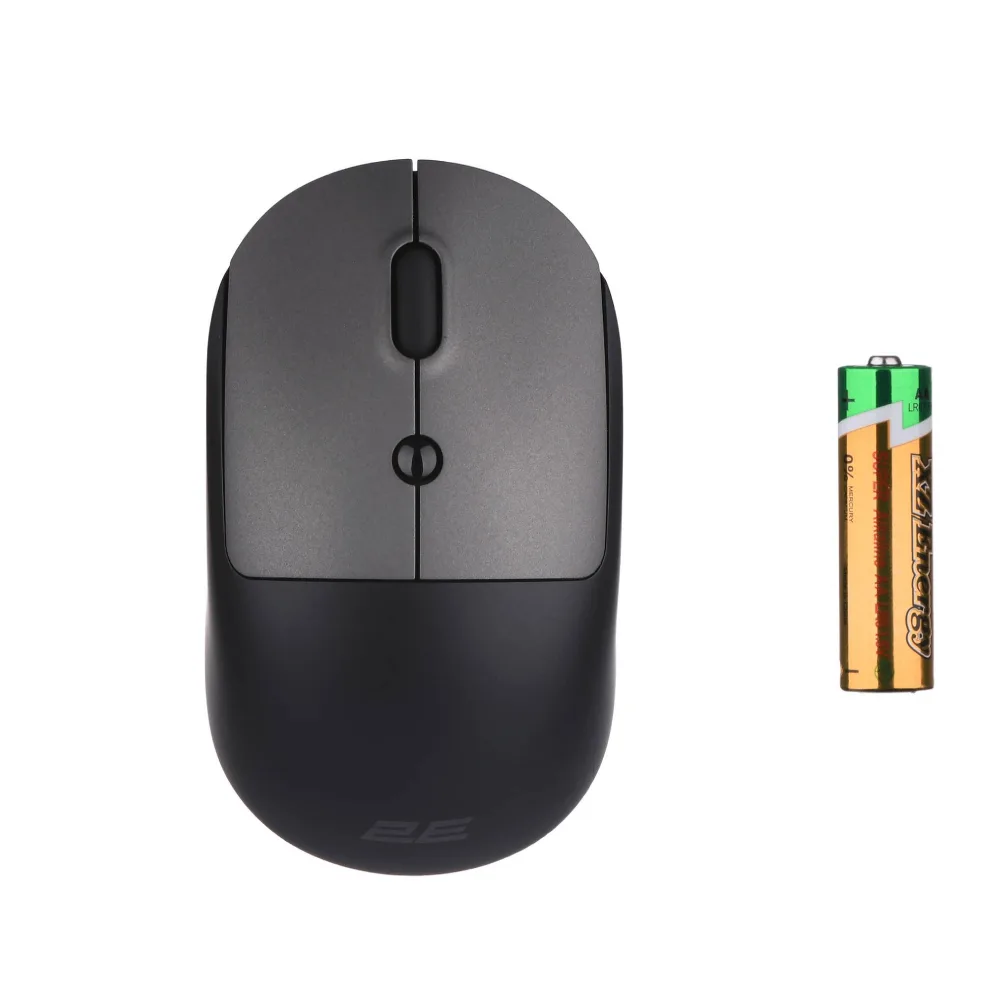 Mouse 2E MF218 Silent WL BT Black/Gray — Mallar, Bakı (5)