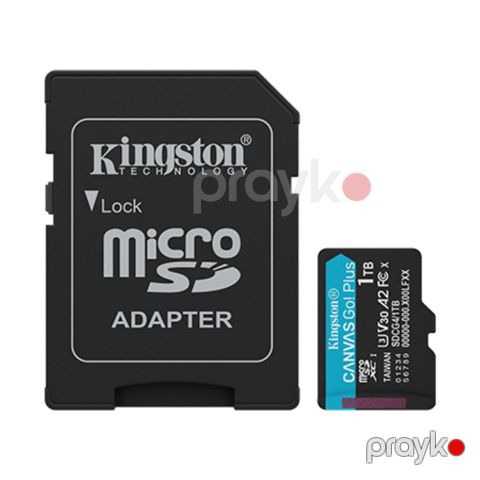1TB microSDXC Canvas Go Plus Gen4 200MB/s A2 U3 V30 Card + ADP — Pctech — Peripheral Devices