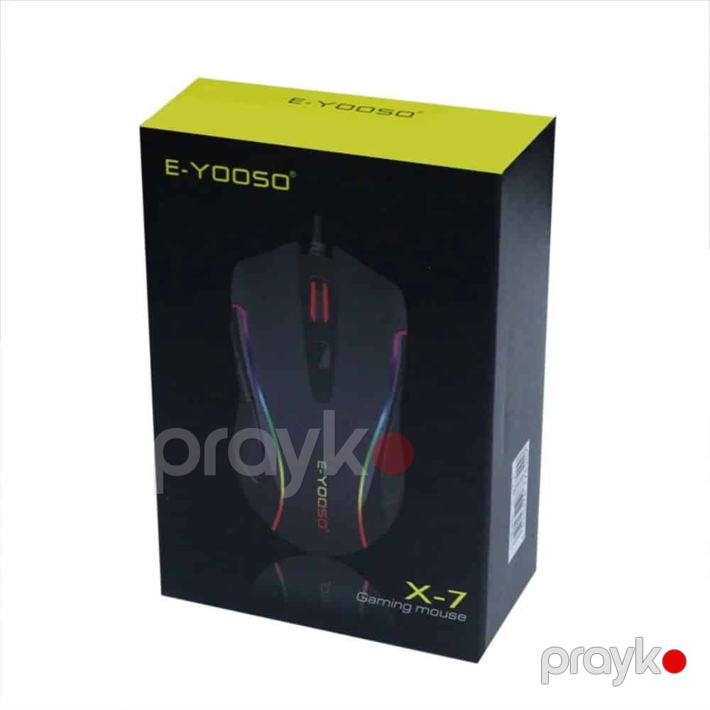 E-yooso Mouse X7 Gaming Mouse (X-7(Black)) — Klaviaturalar və siçanlar, Bakı (3)