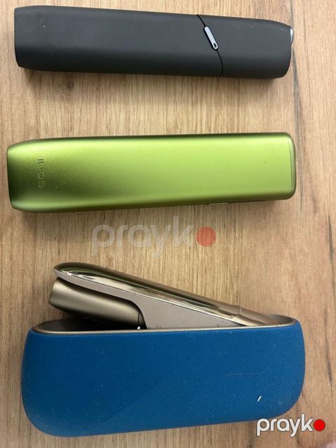 3 ü bir yerdə Iqos tütün qızdırma cihazları dəsti - Modellər — Bakı