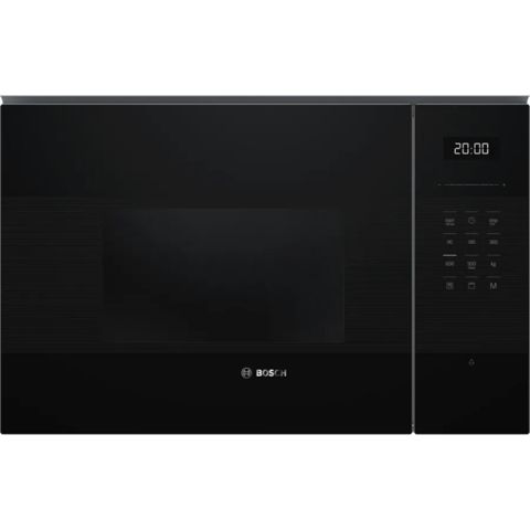Mikrodalğalı soba Bosch BEL554MB2 25L Qril Elektron Qara Quraşdırılan — Bakı