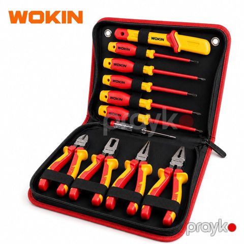 699 Məhsulun adı: İzolyasiyalı alətlər dəsti Wokin W569811, 11 — Bakı