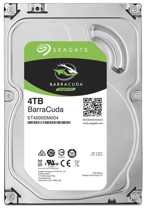 HDD Seagate BarraCuda 4TB 5400rpm 3.5" — Bakı