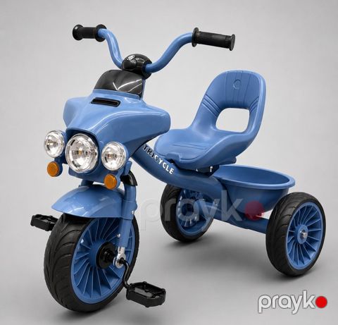 Uşaq üçtəkərli velosiped A507 2-5 yaş Metal/Plastik Mavi — Bakı