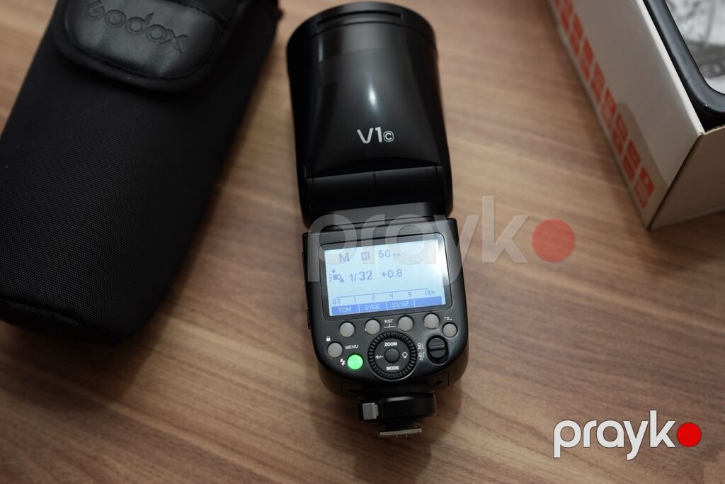 Godox V1C TTL Li-ion Round Head Camera Flash – Kit İdeal — İşıq avadanlığı və aksesuarlar, Bakı (3)